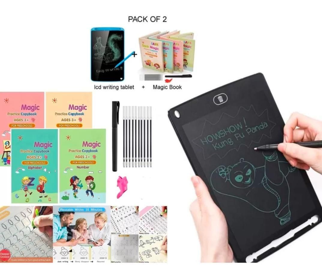 Magic Learning Book + FREE Digital Writing Pad